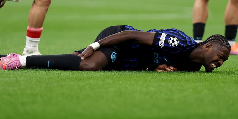 Marcus Thuram lors du match de Ligue des champions entre l'Inter et le Slavia Prague - le 30/09/2025