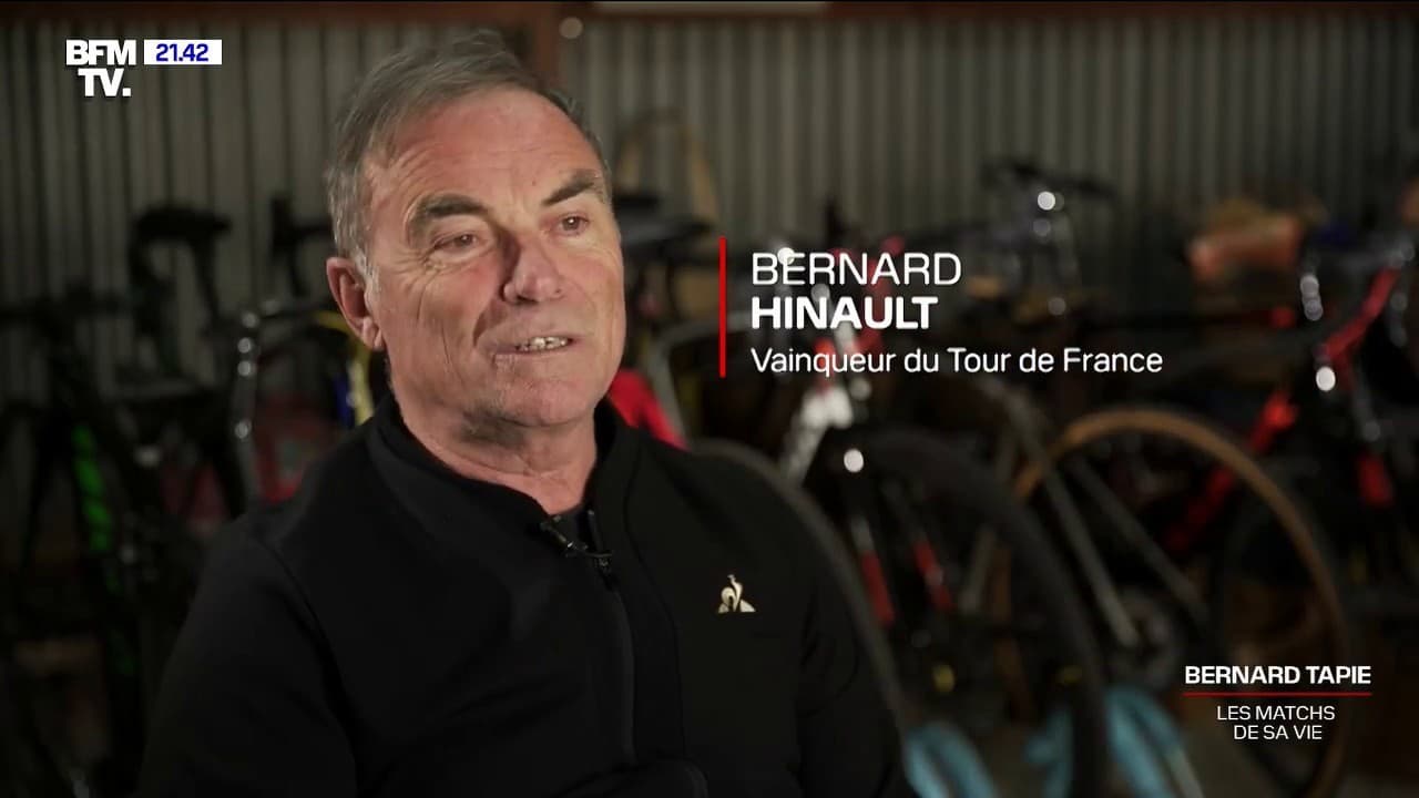Bernard Hinault raconte comment Bernard Tapie a dirigé son ...