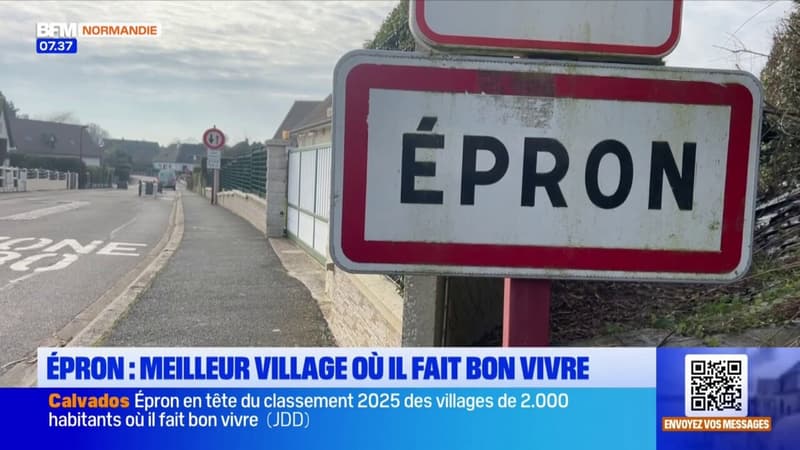 Épron: meilleur village de France où il fait bon vivre