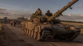 Des militaires ukrainien dans la région de Sumy, près de la frontière avec la Russie, le 12 août 2024