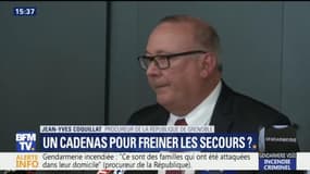 Attaque de la brigade de Meylan : "Un cadenas a été posé, probablement pour gêner l'intervention des secours"