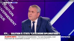 Xavier Bertrand (LR): "On ne peut pas parler de deux États tant que le Hamas ne sera pas éradiqué"