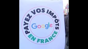 Le parti communiste se rend au siège de Google pour lui demander de payer ses impôts