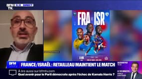Inquiétude autour du match France-Israël: "C'est l'État de droit qui est en jeu", pour Samuel Drai (trésorier de Maccabi France)