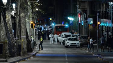 La Rambla, le coeur de Barcelone touché.