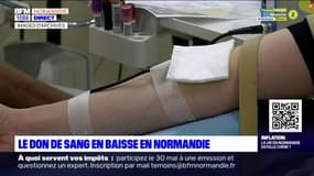 Le don du sang baisse en Normandie