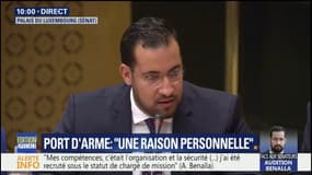 "Il n'y a jamais eu d'interférence entre moi et le GSPR", assure Alexandre Benalla