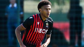 Jean-Clair Todibo avec Nice en juillet 2022