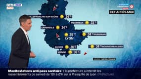 Météo à Lyon du 14 août: une journée encore très chaude et ensoleillée, jusqu'à 35°C à Lyon