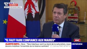 Aides pour les commerçants des Alpes Maritimes: "On va renforcer nos aides et tenir bon ensemble" assure Christian Estrosi