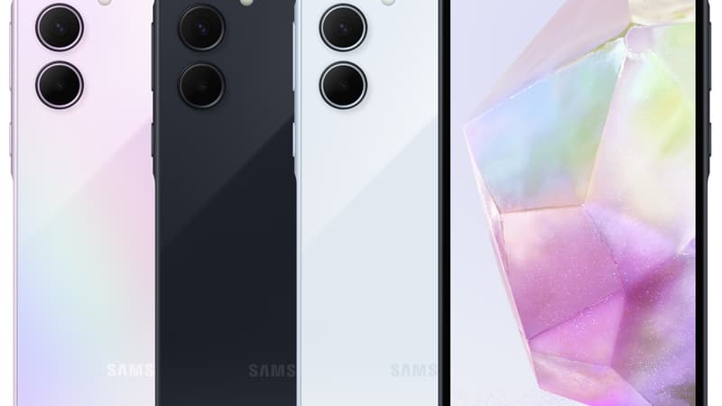 Les photos fuitées des Samsung A35 et A55