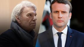 Bernard Tapie et Emmanuel Macron