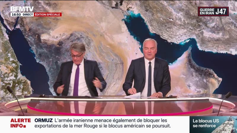 Marschall Truchot : Ormuz, nous somme prêts à payer (Lescure) - 15/04