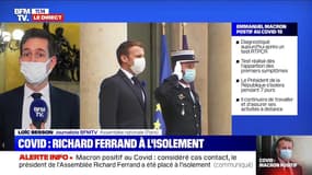 Emmanuel Macron positif au Covid-19: Richard Ferrand placé à l'isolement