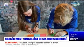 Six-Fours: les élèves d'un collège se mobilisent contre le harcèlement
