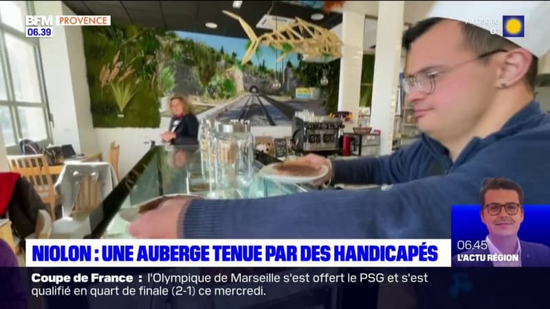 Marseille: une auberge tenue par des employés en situation de handicap à Niolon