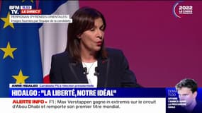 Anne Hidalgo estime être "la candidate d'une colère qu'elle veut transformer en espoir"