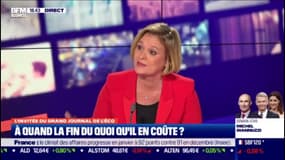 Olivia Grégoire: "J'écoute le ministre de la Santé comme tout le monde, on espère qu'à l'été, à la rentrée ça commence à se calmer. Notre objectif est clairement qu'on s'en sorte peut-être au second semestre et ces aides il faudra les retirer".