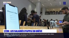 Lyon : les salariés d'Apple en grève