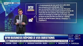 BFM Business avec vous : Dois-je renoncer à mon temps pour la recherche d'un nouvel emploi parce que je suis un salarié soumis au forfait en jours ? - 11/11