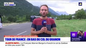 Tour de France: du monde sur les pentes du col de Granon