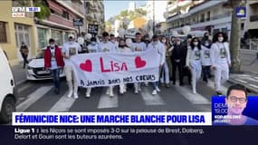 Féminicide à Nice: une marche blanche pour Lisa