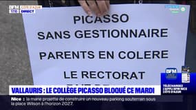 Vallauris: le collège Picasso bloqué ce mardi