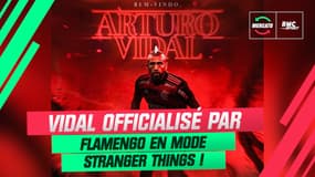 Mercato : L’officialisation en mode Stranger Things de Vidal par Flamengo