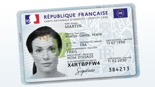 La nouvelle carte d'identité biométrique.