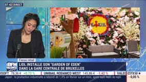 Focus Retail: Lidl installe son "Garden of Eden" dans la gare centrale de Bruxelles - 29/03