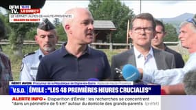 Disparition inquiétante d'Emile, 2 ans: "Aucune hypothèse n'est éludée, aucune n'est privilégiée", affirme Rémy Avon, procureur de la République de Digne-les-Bains