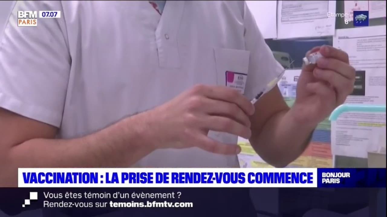 Vaccination: La Prise De Rendez-vous Commence Pour Les Plus De 75 Ans