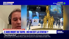 Laurent Tapie espère que la statue en hommage à son père sera réalisée "d'ici son prochain anniversaire"