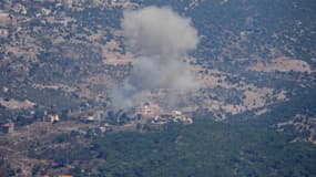 Une frappe israélienne au Liban, le samedi 17 août 2024. PHOTO D'ILLUSTRATION