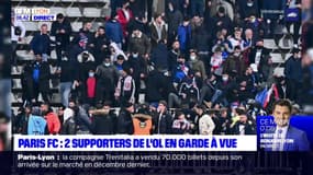 Incidents Paris FC-OL: deux supporters lyonnais en garde à vue