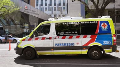 Une ambulance en Australie (Image d'illustration)