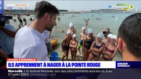 Marseille: à un an des JO, le comité d'organisation veut aider les jeunes à apprendre à nager