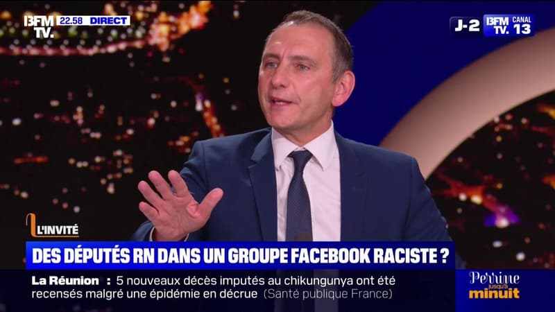 Députés du RN dans un groupe Facebook raciste: 