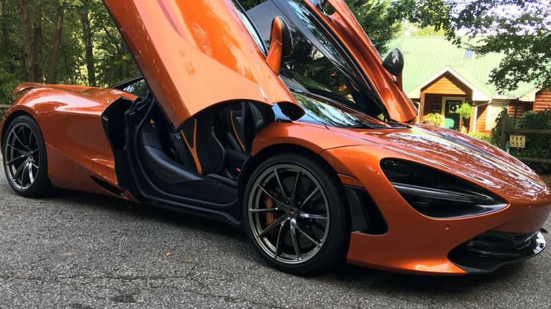 Le prix de vente de cette McLaren 720S d'occasion a été fixé en Bitcoin. 