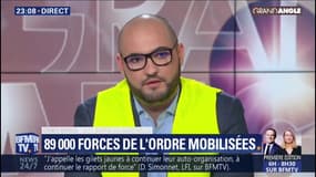 Côme Dunis (gilet jaune de Montargis): "Nous ferons une chaîne humaine à l'Arc de Triomphe en signe de protection des CRS"
