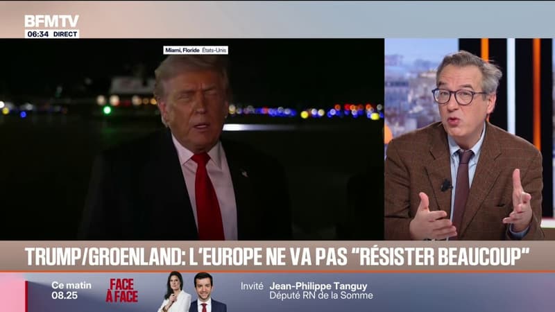 Donald Trump assure que l'Europe ne va pas "résister beaucoup" à son projet de s'emparer du Groenland