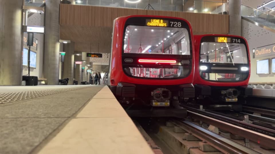 Lyon: deux stations de la ligne b non desservies en raison d'un