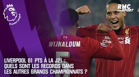Liverpool, 61 pts après 21 matches : quels sont les records de points dans autres les grands championnats ?
