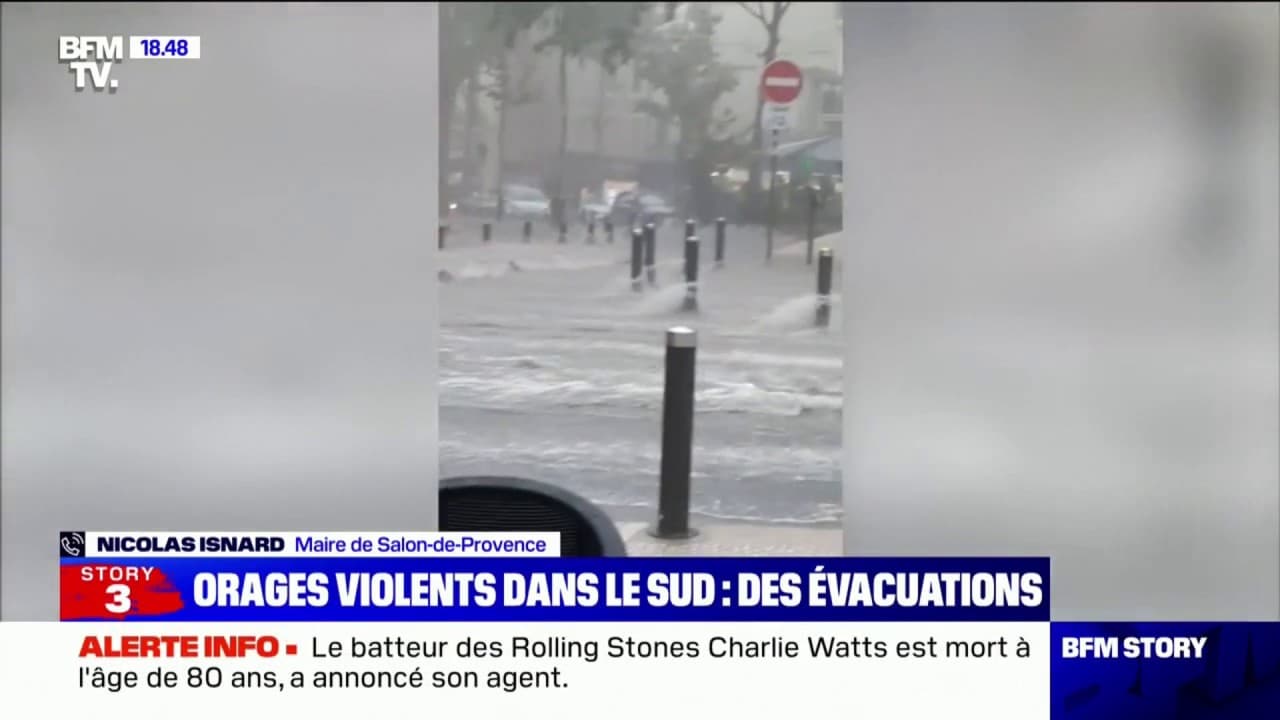 Le Maire De Salon De Provence Decrit Les Violentes Inondations Qui Frappent Les Bouches Du Rhone