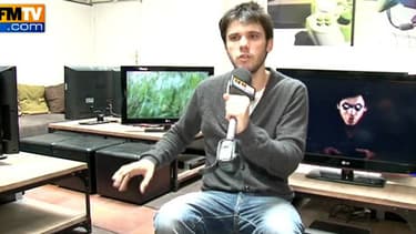 Le rappeur Orelsan lors de la présentation de son deuxième album, "Le chant des sirènes", sorti en 2011