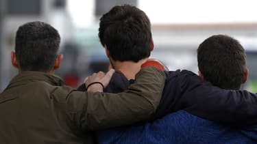 A Barcelone, des familles de passagers se sont retrouvés à l'aéroport où ils ont été pris en charge.