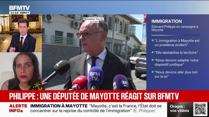 Estelle Youssouffa, députée LIOT de Mayotte: "Aucun candidat à l'élection présidentielle ne peut faire l'impasse sur Mayotte et la question migratoire chez nous"