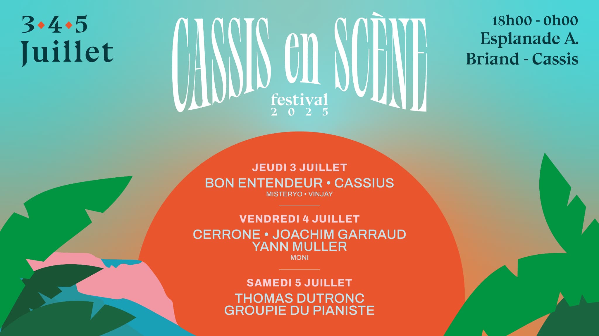 Le festival cassis en scène en partenariat avec bfm marseille provence