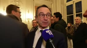 Le ministre de l'Intérieur Bruno Retailleau le 12 février 2025.