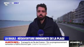 Une réouverture probable de l'immense plage de La Baule ce mardi